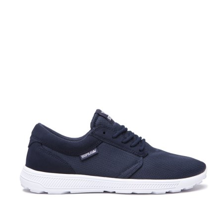 Supra Hammer Run Mens Low Tops Shoes Blue UK 49JEH